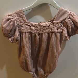 Gauze babygirl romper